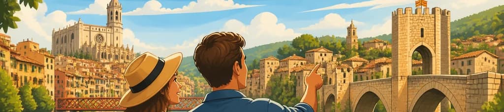 Descubre Girona y Besalú en una excursión privada de día completo