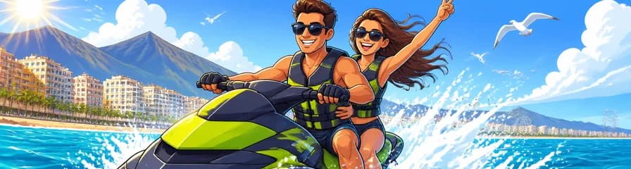 Vive la emoción del alquiler de motos de agua en Fuengirola