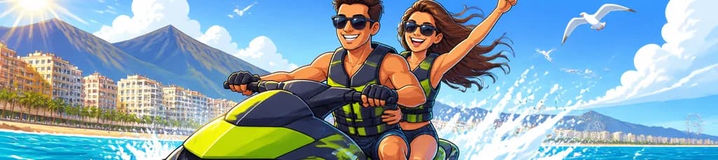 Vive la emoción del alquiler de motos de agua en Fuengirola