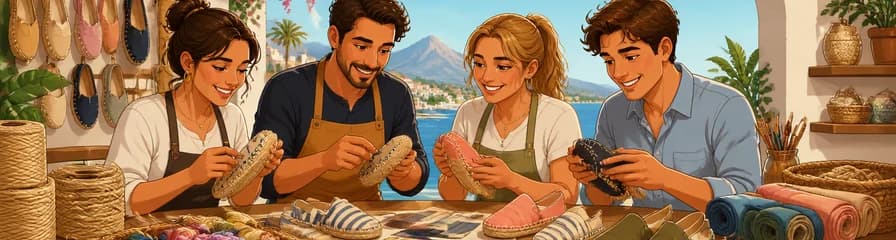 Confecciona tus propias espardeñas genuinas en Marbella