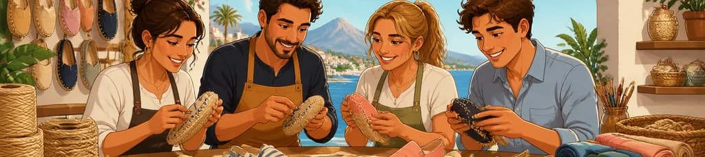 Confecciona tus propias espardeñas genuinas en Marbella