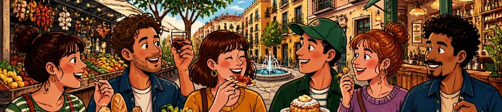Celebración gastronómica alternativa en el barrio de Sants