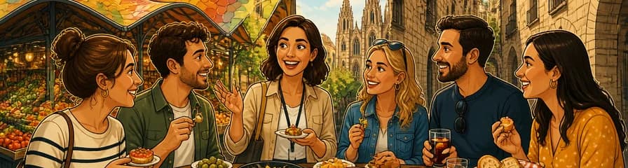 Recorrido Gastronómico por Barcelona: Saborea la Auténtica Cocina Catalana en un Grupo Reducido de Hasta Seis Personas