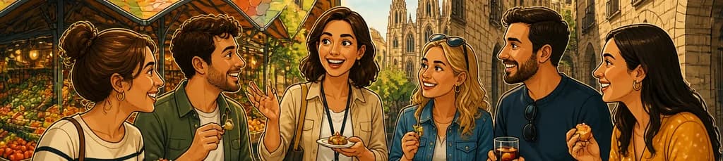 Recorrido Gastronómico por Barcelona: Saborea la Auténtica Cocina Catalana en un Grupo Reducido de Hasta Seis Personas