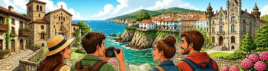 Descubre Santillana del Mar, Llanes y Comillas en una excursión desde Oviedo