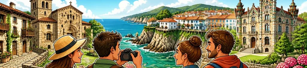 Descubre Santillana del Mar, Llanes y Comillas en una excursión desde Oviedo