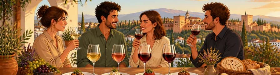 Maridaje Gourmet de Vinos Andaluces: Una Experiencia de Cata en Granada