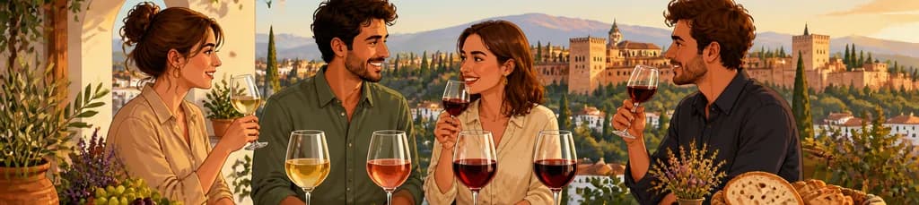 Maridaje Gourmet de Vinos Andaluces: Una Experiencia de Cata en Granada