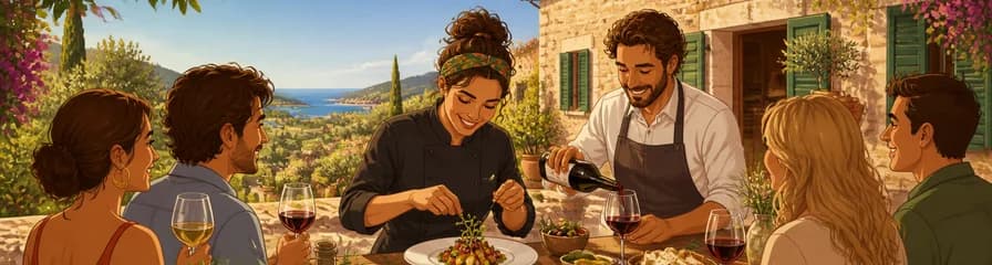 Disfruta de una experiencia gourmet privada de cuatro horas en una finca tradicional mallorquina