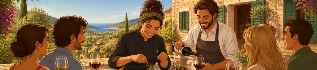 Disfruta de una experiencia gourmet privada de cuatro horas en una finca tradicional mallorquina