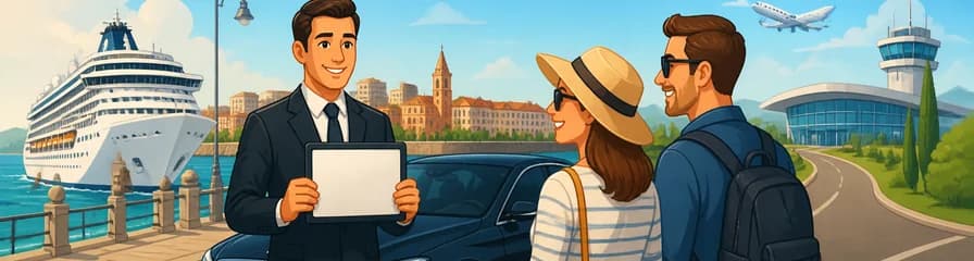 Servicio de Chófer Privado: Desde el Puerto de Cruceros de Gijón hasta el Aeropuerto de Asturias (OVD)