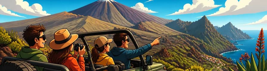 Safari en Jeep por Tenerife: Descubre el Teide y Masca