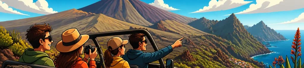 Safari en Jeep por Tenerife: Descubre el Teide y Masca
