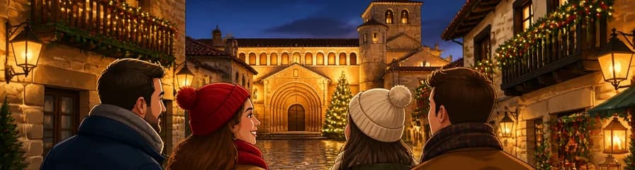 Vive la magia de la Navidad en Santillana del Mar con este tour privado