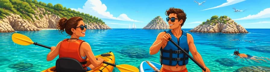 Descubre Santa Ponsa con el alquiler de kayak o paddleboard
