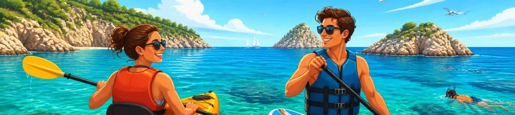 Descubre Santa Ponsa con el alquiler de kayak o paddleboard