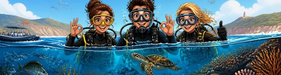 Vive la experiencia de un bautismo de buceo en el Parque Natural del Estrecho