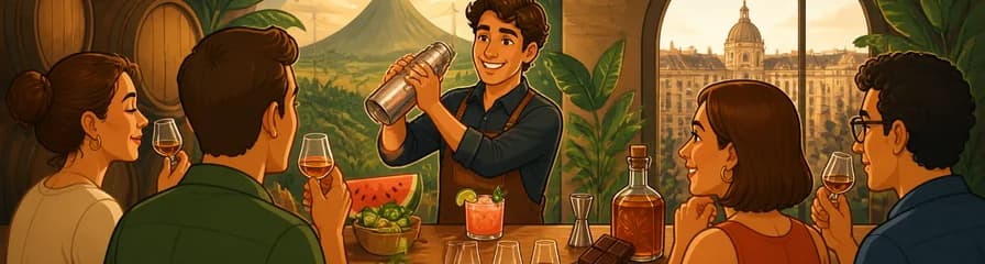 Clase magistral de coctelería y cata sensorial "Shake & Sip"