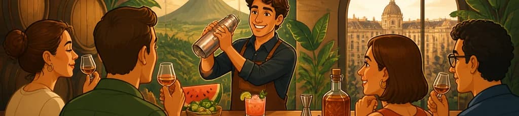 Clase magistral de coctelería y cata sensorial "Shake & Sip"