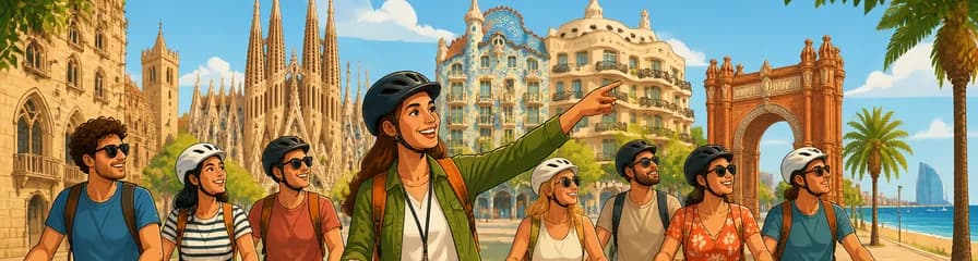 Descubre lo mejor de Barcelona: tour en bicicleta eléctrica por la ciudad