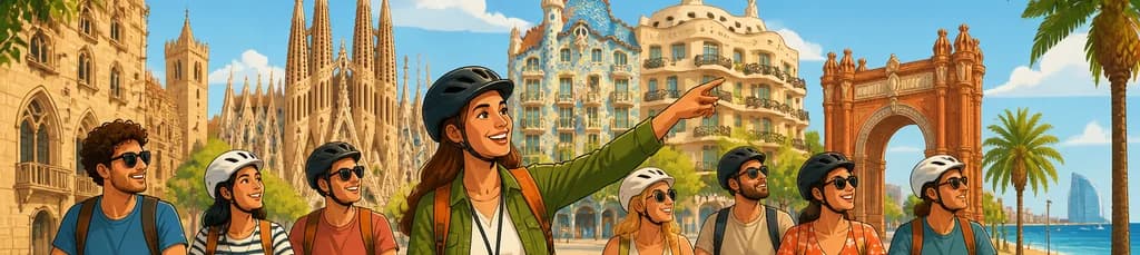 Descubre lo mejor de Barcelona: tour en bicicleta eléctrica por la ciudad