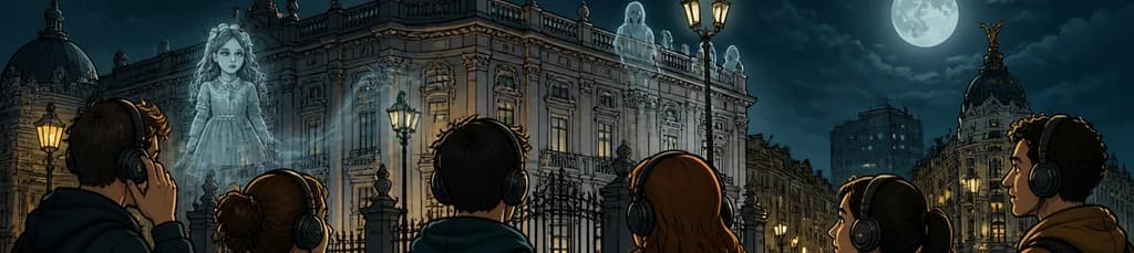 Recorrido Sonoro Autoguiado: Fantasmas de Madrid, un Viaje entre la Historia y el Terror