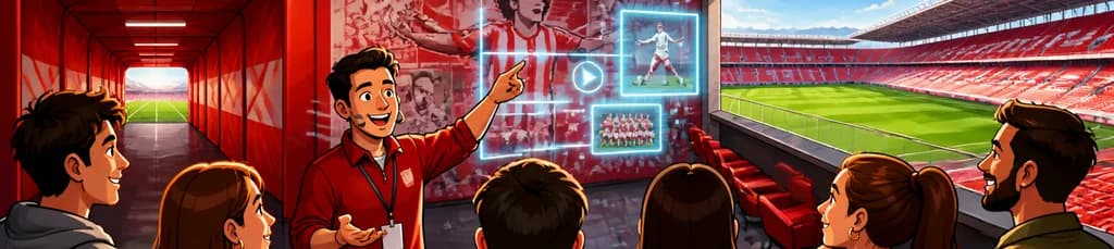 Recorrido Interactivo por el Estadio Nuevo Los Cármenes, Hogar del Granada CF