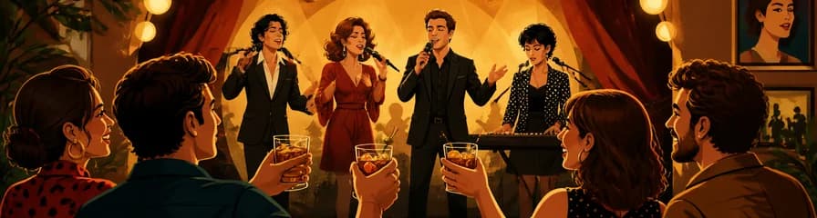 Disfruta de una tarde de vermut y música en directo: Un homenaje a los grandes de la canción española