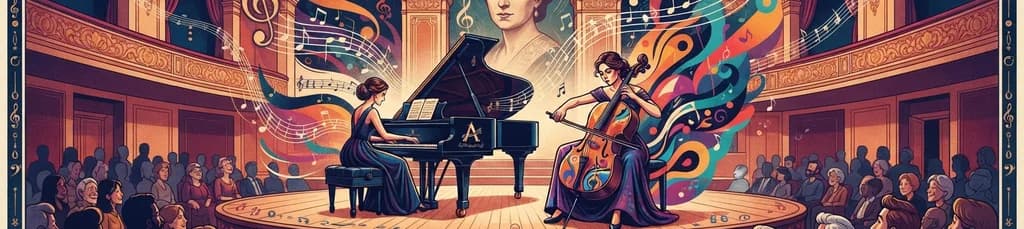 Dúo de Compositoras: Un viaje musical del clasicismo a la vanguardia.