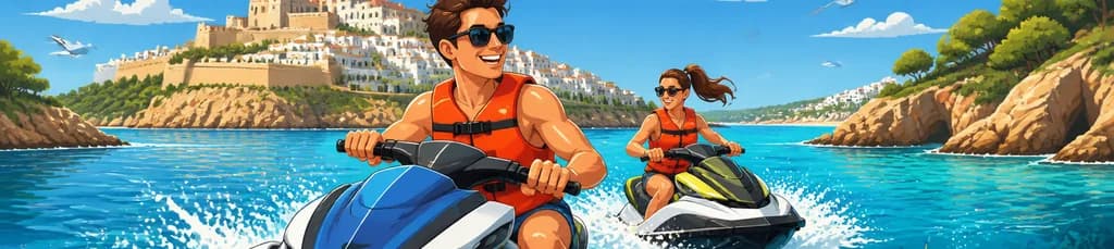 Recorrido en Jetski de una hora y media por las calas secretas