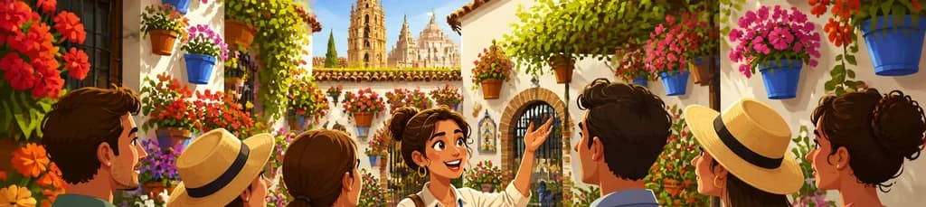 Experiencia Guiada por el Festival de Patios y Perfumes de Córdoba