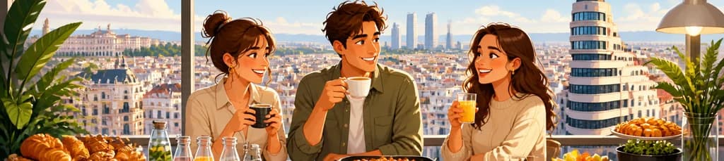 Disfruta de un Desayuno Buffet en el Ella Sky Bar