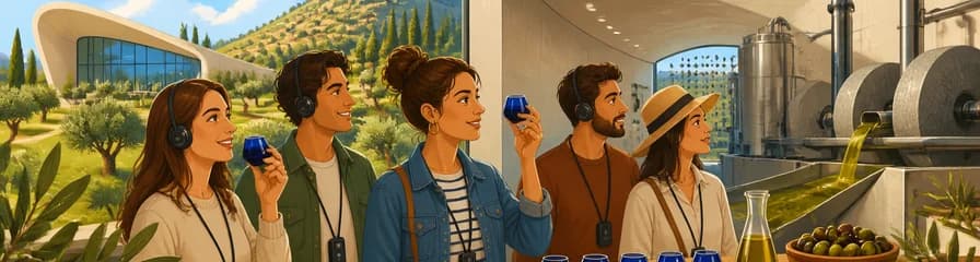 Experiencia en LA Almazara: Visita, Cata de Aceite de Oliva y Audioguía