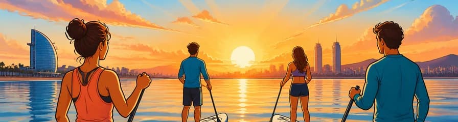 Vive la experiencia del Stand Up Paddle al amanecer