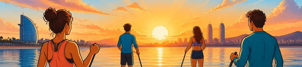 Vive la experiencia del Stand Up Paddle al amanecer