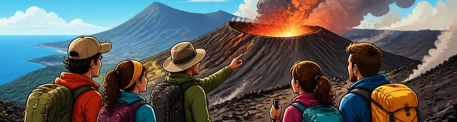 Excursión de senderismo para explorar el nuevo volcán de La Palma