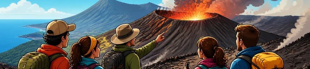 Excursión de senderismo para explorar el nuevo volcán de La Palma