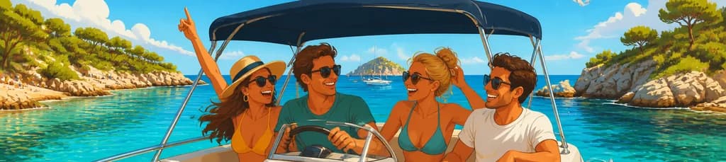 Descubre Ibiza: Alquiler de Barcos Sin Necesidad de Licencia