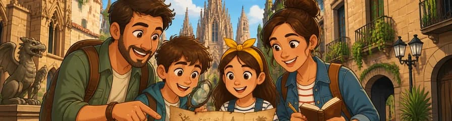 Vive una búsqueda del tesoro privada en familia: guiada, divertida y 100% sin conexión con Xventura Barcelona