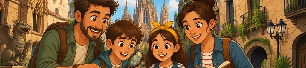 Vive una búsqueda del tesoro privada en familia: guiada, divertida y 100% sin conexión con Xventura Barcelona