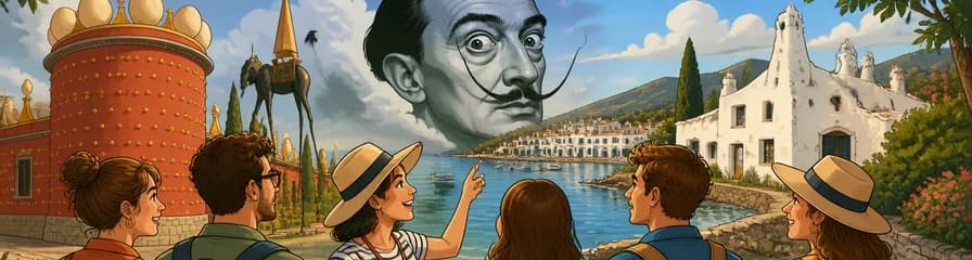 Descubre el Universo Dalí: Excursión para Grupos Pequeños desde Girona a los Museos de Figueres y la Casa de Portlligat