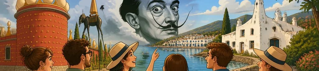 Descubre el Universo Dalí: Excursión para Grupos Pequeños desde Girona a los Museos de Figueres y la Casa de Portlligat