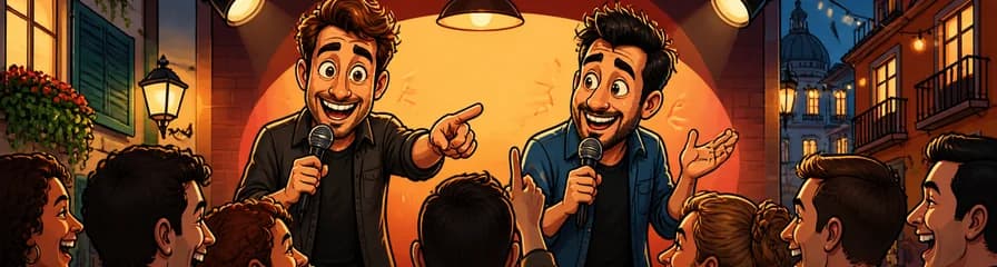 El show de comedia "Sujétame el Micrófono" llega al barrio de Huertas
