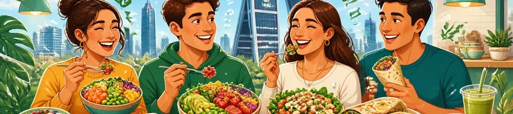 Healthy Poke en Plaza Castilla: Experiencia Gastronómica Saludable