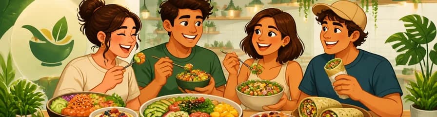 Experiencia gastronómica saludable en Healthy Poke de General Pardiñas