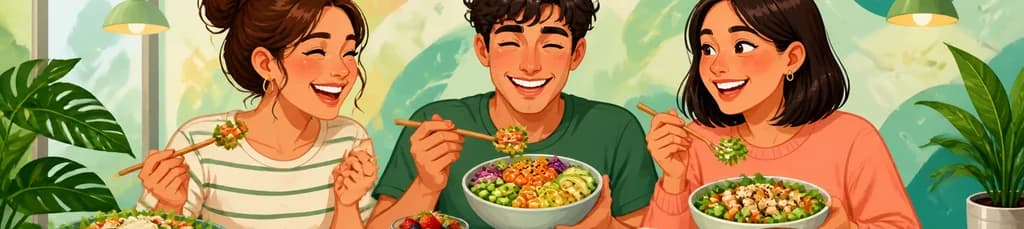 Degusta los menús saludables de Healthy Poke en Sabino Arana