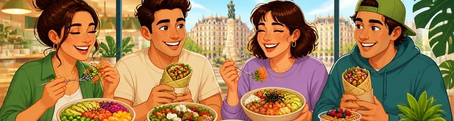 Experiencia gastronómica saludable en Healthy Poke Ronda Universitat