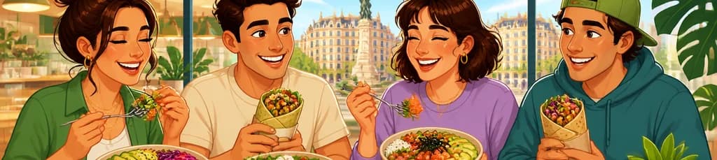 Experiencia gastronómica saludable en Healthy Poke Ronda Universitat
