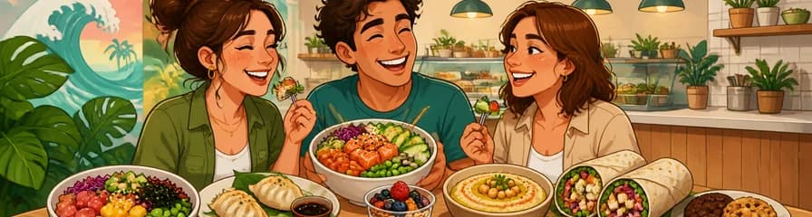 Experimenta la oferta culinaria de Healthy Poke en Gracia
