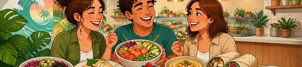 Experimenta la oferta culinaria de Healthy Poke en Gracia